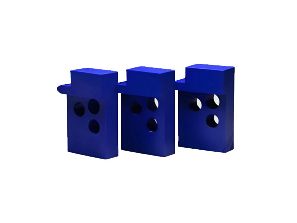 Bloc céramique zircone bleu