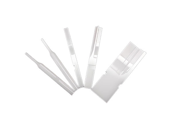 Meulage optique courbe de poinçons en céramique de forme irrégulière